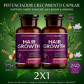 ADVANCED HAIR GROWTH® X 120 CÁPSULAS: Potencia, Crecimiento y Desarrollo Capilar Nutricional