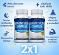 MAGNESIUM COMPLEX: Alto rendimiento y bienestar con ocho tipos de magnesio esenciales.